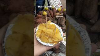 Sweet potato chart at sarojini market😋sarojinimarketdelhi [upl. by Shing372]