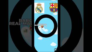 Real Madrid vs Barcelona footballshorts football soccercomparison [upl. by Ayyn504]