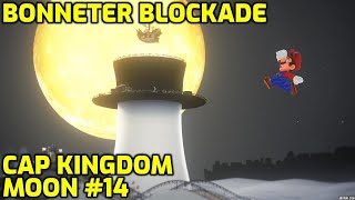 Super Mario Odyssey  Cap Kingdom Moon 14  Bonneter Blockade [upl. by Kcirdek]