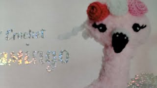 🤩🤩🤩unboxing action 🤩🤩🤩diy au crochet flamand rose diyaction crochet [upl. by Selemas344]