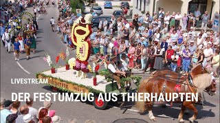 Festumzug 2024 wegen schlechtem Wetter abgesagt Wir übertragen die gute Stimmung aus dem Festzelt [upl. by Nhojleahcim]