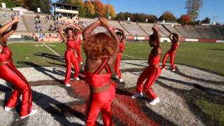 2014 WSSU Cheerleaders Last Home Game Victory Circle [upl. by Nilyak32]