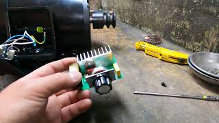 240v motor speed controller installation [upl. by Ymorej189]