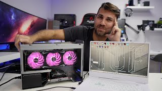 External GPU eGPU on a Laptop Is it Worth It  2022 [upl. by Ilzel]