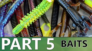 Beginners Guide to BASS FISHING  Part 5  Baits and Tackle [upl. by Blakelee]