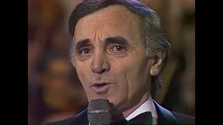 quotTrousse chemisequot Jacques Mareuil  Charles Aznavour au Grand Echiquier du 12 mars 1986 [upl. by Roht17]