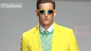 Salvatore Ferragamo Men SpringSummer 2013 FULL SHOW  Milan Mens Fashion Week  FashionTV FMEN [upl. by Nnyledam]