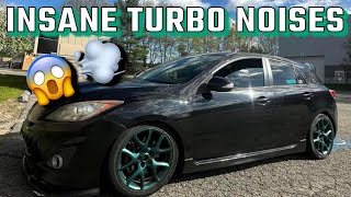 2013 Mazdaspeed 3 Straight Pipe Exhaust Compilation cars asmr turbo [upl. by Gallager]