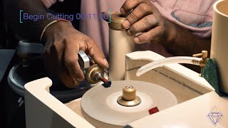 IGT Gem Cutting  Preforming Faceting Demonstration [upl. by Hairas]