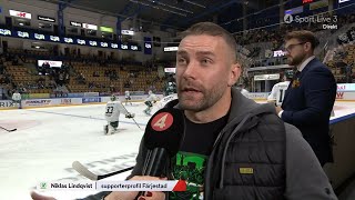 Niklas Lindqvist om sina starkaste minnen i Jönköping  Intervju  HV71  Färjestad BK  20241005 [upl. by Anaibaf]