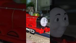 trackmaster James in a mess crash remake [upl. by Abram60]