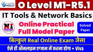 O Level M1R5 ONLINE MODEL PAPER SOLVED  O Level Online Practical Model Paper Solved PR1 O Level [upl. by Solrak141]