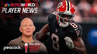 Reason to be cautious with Kyle Pitts Bijan Robinson  Fantasy Football Happy Hour  NFL on NBC [upl. by Atlanta]