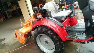 6028 Massey 28 HP 4x4 power tractor [upl. by Eicirtap]