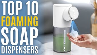 Top 10 Best Foaming Soap Dispensers of 2021  Touchless amp Automatic Hand Sanitizer Dispenser [upl. by Verger]