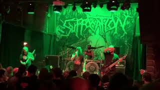 Suffocation Catatonia live Bridget From Stabbing on vocals [upl. by Diet]