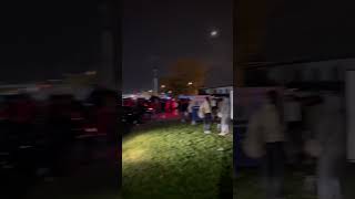 CARS LEAVING CAR MEET REVVING LOUD POPS AND BANGS [upl. by Wadesworth]