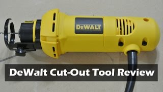 Dewalt DW660 CutOut Tool Review [upl. by Naid740]