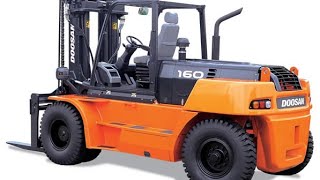 Doosan 160 Forklift  D1605s [upl. by Hafler]