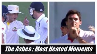 Ashes Cricket Most Heated Moments  Fights amp Sledging [upl. by Golliner]