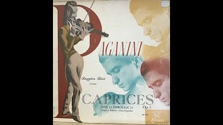 Ruggiero Ricci plays Paganini Caprices 2024 1947 from vinyl [upl. by Enomahs543]