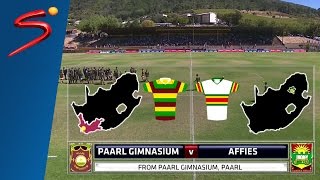 Premier Interschools 2017 Paarl Gim vs Affies 1st Half [upl. by Correna]