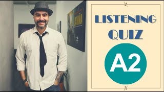 Ejercicio de Listening en INGLÃ‰S  nivel A2 [upl. by Arocal]