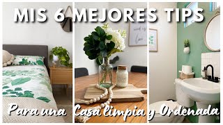 6 TIPS PARA MANTENER LA CASA LIMPIA Y ORDENADA POR MÁS TIEMPO 🪴 Así cuido de mi hogar y familia ✨ [upl. by Alyose68]