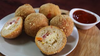 😋 Bolitas de Arroz Receta RÁPIDA y DELICIOSA [upl. by Aserehtairam]