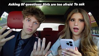 Asking Boyfriend Questions Girls are Afraid To Ask [upl. by Syramad]