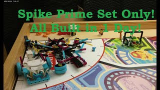 FLL 2023 Masterpiece 450 Points Spike Prime Only Robot in 1 Day [upl. by Nirrat]