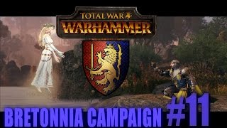 LOUEN LEONCOEUR  BRETONNIA CAMPAIGN  Total War Warhammer 11 [upl. by Rolat]