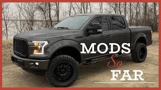 2017 Lifted Ford F150 Mods [upl. by Anej]