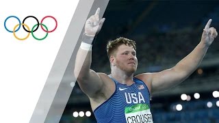 Ryan Crouser wins Shot Put gold with an Olympic Record [upl. by Aicitan]