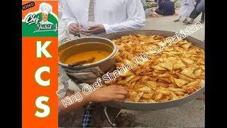 Mini Samosa With Orange And Yellow Chatni  Karachi K Mashoor  King Chef Shahid Jutt GA Pakistan [upl. by Marcelline995]