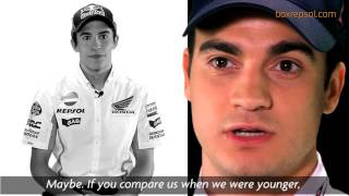 Pedrosa about Márquez Márquez about Pedrosa [upl. by Noseaj]