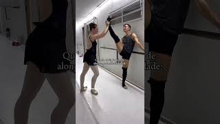 Quando é dia de alongamento🥴balletbailarinadancaalongamentoforyouforyoupage [upl. by Marino]