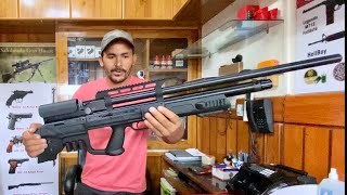 HATSAN Long Gladius 177 pcp air riffle  most powerful air gun 💪💪 [upl. by Aulea]