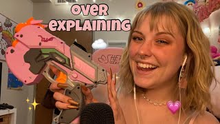 ASMR Fast and Aggressive Over Explaining Tracing Tapping and Touching Objects 🍞✨💗 [upl. by Dibbrun]