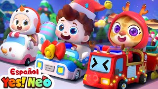 Autos de Navidad  Feliz Navidad🎄  Yes Neo  Canciones Infantiles  BabyBus en Español [upl. by Noseaj]