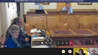 Councillor storms out of Cowbridge Town Council meeting during argument over microphone [upl. by Ladd295]