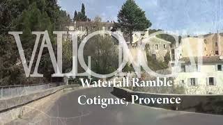 Vallon Gai Cotignac  waterfall ramble [upl. by Lynnea]