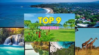 Traumhafte Strände faszinierende Kulturen Die TOP 9 Reiseziele weltweit [upl. by Hamlen]