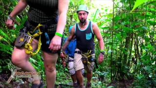 Arenal Canopy Adventure amp Tarzan Swing  Jacamar Tours [upl. by Assiar]