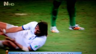 Greece vs Cote DIvoire 21 Samaras FULL scene Penalty Goal 24062014 FULL replay [upl. by Neerom]