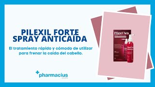 PILEXIL FORTE SPRAY ANTICAÍDA componentes beneficios aplicación [upl. by Finzer92]