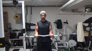 A Simple EZ Bar Hack for Greater Bicep Activation [upl. by Washko]