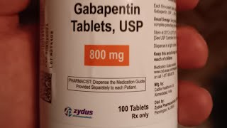 Gabapentin and other items that will help with phenibut withdrawal [upl. by Eyllib]