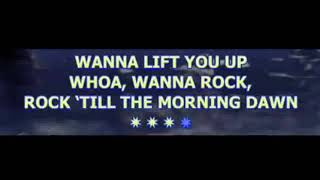 Gotthard  Lift U Up  karaoke voiceless track [upl. by Aihsad]