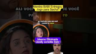 Afirma Gizelly acredita Babi mesmo sendo Mentira stories afazenda16 fofoca famosos [upl. by Tonjes735]